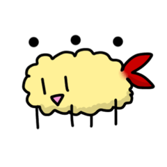 [LINEスタンプ] えび天ちゃんスタンプ(2)