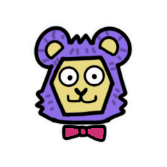 [LINEスタンプ] むらさきクマのプンプ