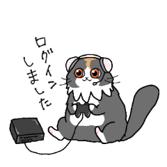 [LINEスタンプ] ゲーマー猫