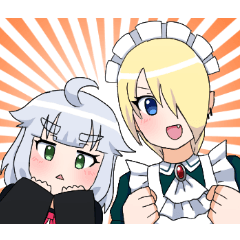 [LINEスタンプ] 午前三時のお茶会