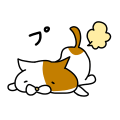 [LINEスタンプ] ぶさいくなねこ