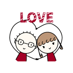[LINEスタンプ] ぱぱとままとわたしとおとうとのすたんぷ