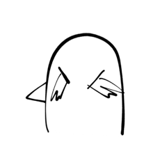 [LINEスタンプ] 荒ぶる謎の鳥