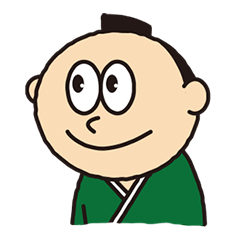 [LINEスタンプ] 可愛いサムライくんの日常