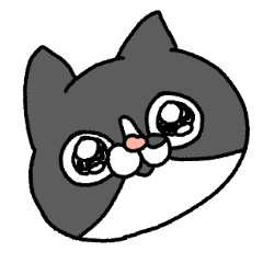 [LINEスタンプ] うちのねこ ごまちゃん