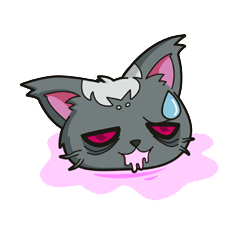 [LINEスタンプ] ネコちょんスタンプ
