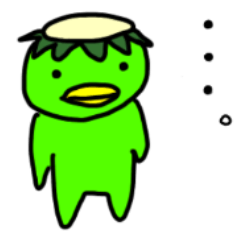 [LINEスタンプ] カッパが見つかりました。
