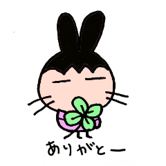 [LINEスタンプ] ぽちゃめウサギ 2