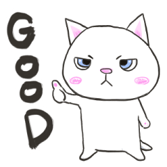 [LINEスタンプ] ネコジロ