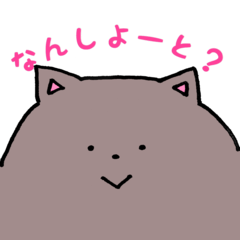 [LINEスタンプ] 福岡弁・博多弁のねこ