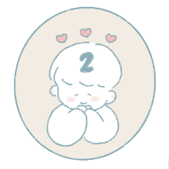 [LINEスタンプ] かわいいまるくん2