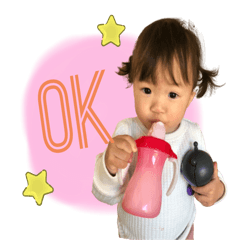 [LINEスタンプ] 西野家の乃都ちゃん.2