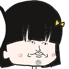 [LINEスタンプ] 顔で語る系女子