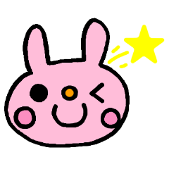 [LINEスタンプ] mimiうさちゃん