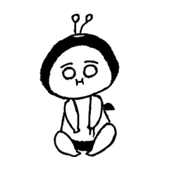 [LINEスタンプ] ホタルのおきもち。