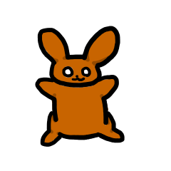 [LINEスタンプ] うさぎのモカカ