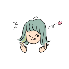 [LINEスタンプ] 慎ましい女性のスタンプ