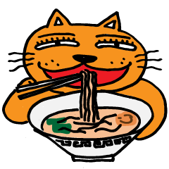 [LINEスタンプ] 変テコ猫ちゃんズ