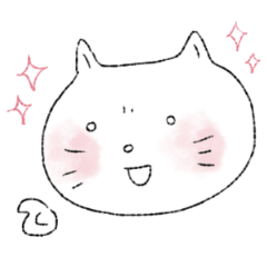 [LINEスタンプ] みけんねこ