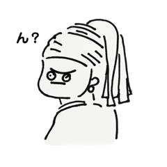 [LINEスタンプ] ゆる絵画(ときどき偉人)