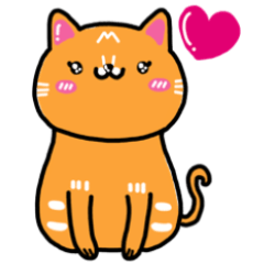 [LINEスタンプ] 太った猫、バージョン2