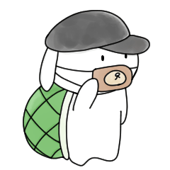 [LINEスタンプ] かめうとくまさん