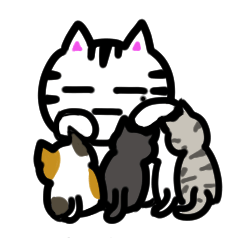 [LINEスタンプ] Jネコの日常2の画像（メイン）