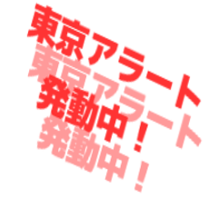 [LINEスタンプ] 東京アラート発動中