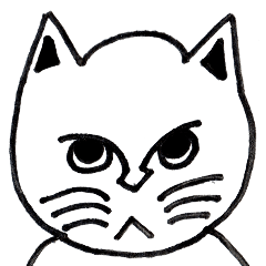 [LINEスタンプ] ブサ可愛いキャラ 猫バージョン