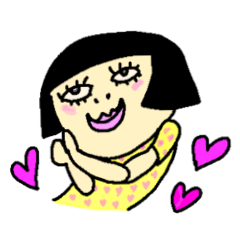 [LINEスタンプ] 私の親友アコちゃんです。