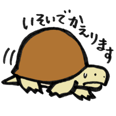 [LINEスタンプ] 極太なカメスタンプ＊働く人が毎日使える