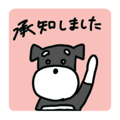 [LINEスタンプ] タフィのシュナスタンプ(敬語)