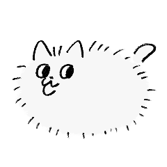 [LINEスタンプ] ねこな毛玉