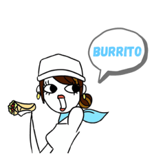 [LINEスタンプ] CRAZY BURRITO