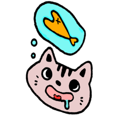 [LINEスタンプ] 気まぐれ猫のルー。