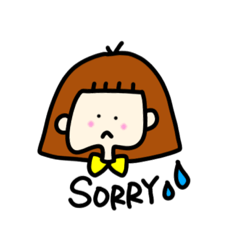 [LINEスタンプ] ぱっつんぱつ子2