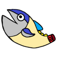 [LINEスタンプ] 半魚マヨのツナマヨくん