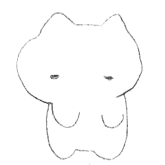 [LINEスタンプ] まっしろ。ねこねこ