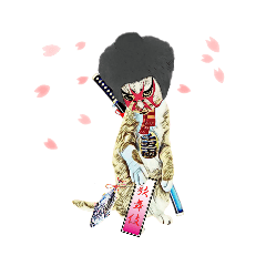 [LINEスタンプ] Happy Rock cat 10