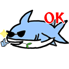[LINEスタンプ] 鮫次郎と愉快な仲間たち