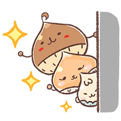 [LINEスタンプ] くり家族 1