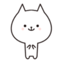 [LINEスタンプ] 丸顔ねこ