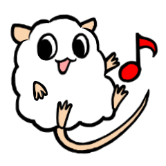 [LINEスタンプ] 謎の生物ミュウスタンプ