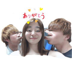 [LINEスタンプ] おみりとカッパと時々スター