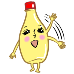 [LINEスタンプ] 少女漫画的マヨネーズ