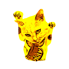 [LINEスタンプ] Happy Rock cat SP
