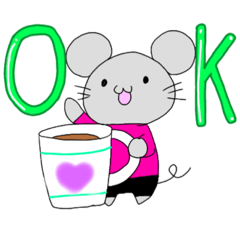 [LINEスタンプ] ねずみくんその2
