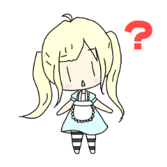 [LINEスタンプ] ミニキャラ可愛い女の子の日常スタンプ