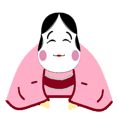 [LINEスタンプ] おかめの部屋 おかめさんスタンプ