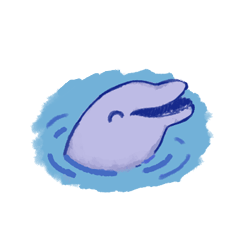 [LINEスタンプ] 水族館隣人